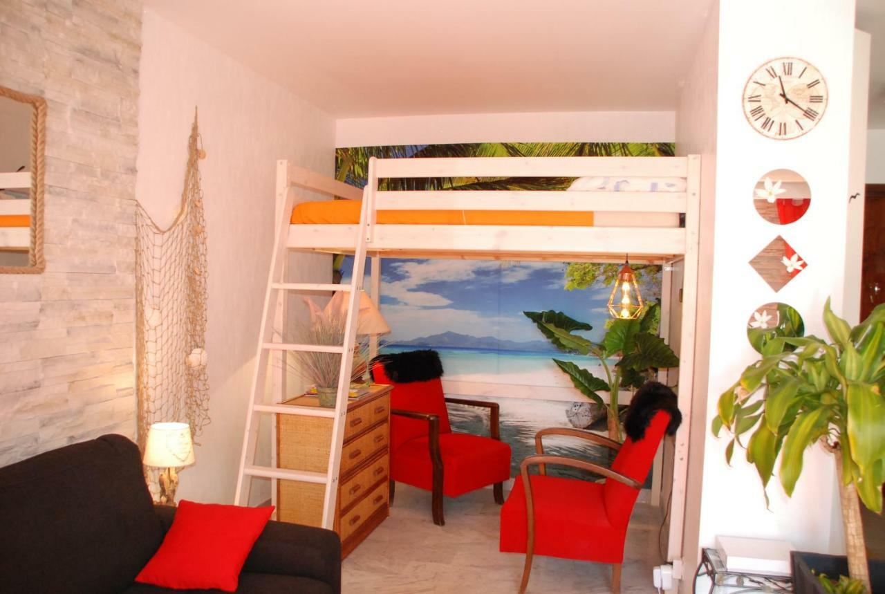 Studio - Juan les pins - proximité plages Antibes Exterior foto